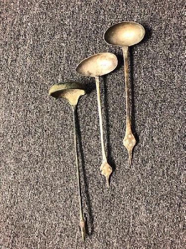 Collection of 3 Antique Spatula