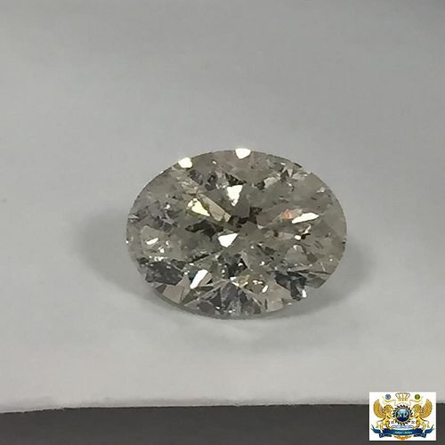 GIA Round Diamond 2.07 Carats