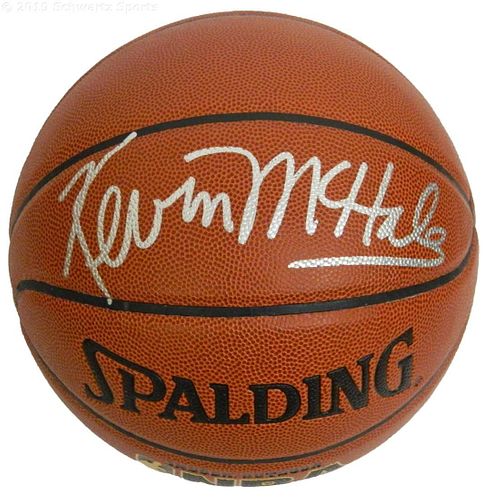Kevin McHale Signed Basketball