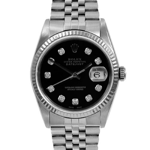 Rolex Stainless Steel Midsize Datejust