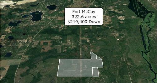 322.6 Acres in Fort Mccoy, Florida