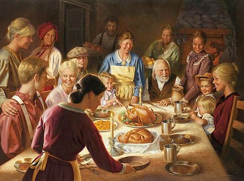 Alfredo Rodriguez | b. 1954 AICA | A Happy Thanksgiving
