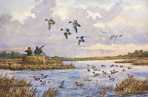 David Drinkard | b. 1948 | Hunting Scene