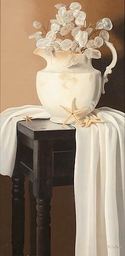 Cecile Baird | b. 1945 CPSA | White Study with Vase