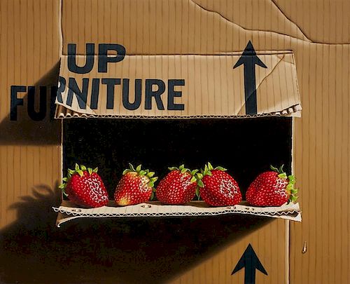 Otto Duecker | b. 1948 | Up with Strawberries