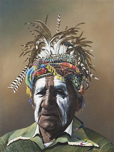 Denham Clements | b. 1944 | Indian Chief