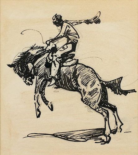 Edward Borein | 1872 - 1945 | Bucking Horse