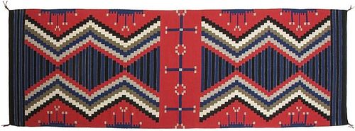 Unknown Maker  | Hubbel Style Revival, Navajo (runner rug)