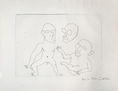 Alexander Calder - Santa Claus III