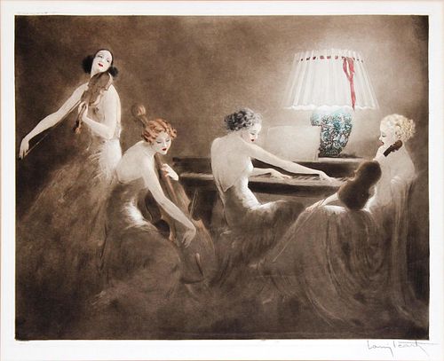 Louis Icart - Melody Hour