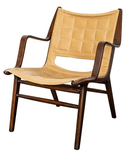 Hvidt & Molgaard-Nielsen Modern Ax Lounge Chair