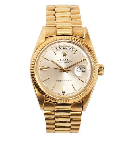 Gentleman's Rolex 18K YG 1966 Day-Date Watch