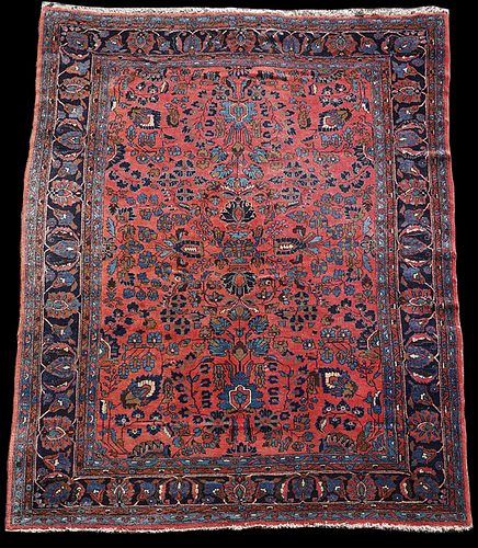 Sarouk Area Carpet / Rug 105" x 134"