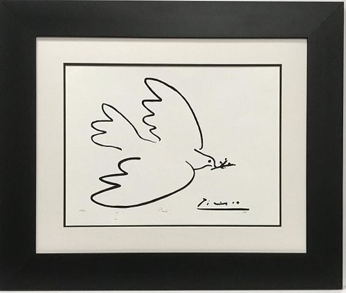 After Pablo Picasso Dove of Peace Lithograph