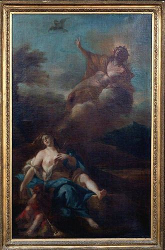 Venus & The Death Of Adonis Oil Painting