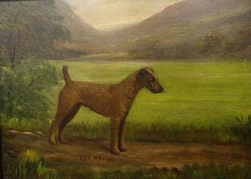 Terrier Dog Portrait "Lea Maisie"