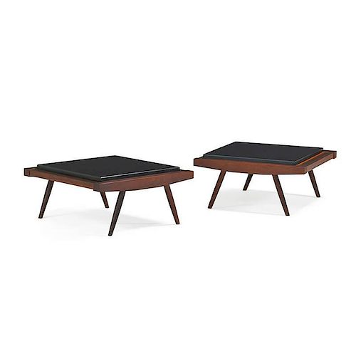 GEORGE NAKASHIMA Pair of low tables