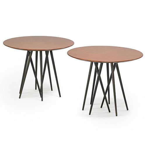 LAWRENCE LASKE Two Toothpick Cactus tables tables
