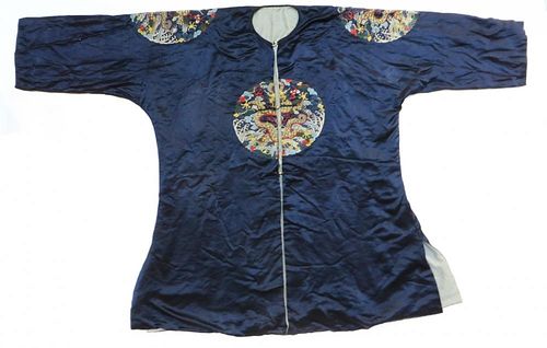 Silk Embroidered Robe