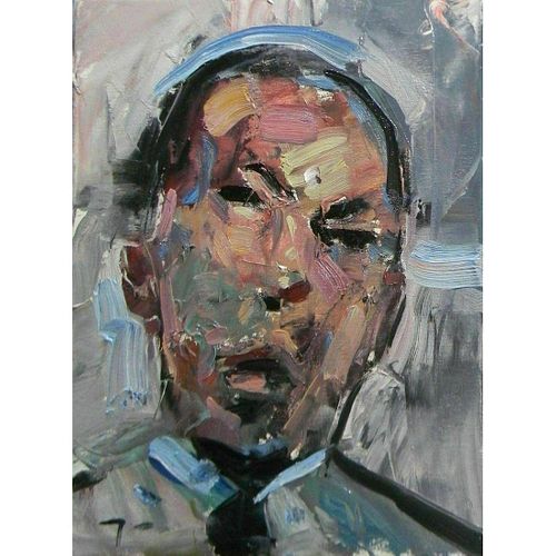 Abstract Expressionism Portrait Oil Painting
