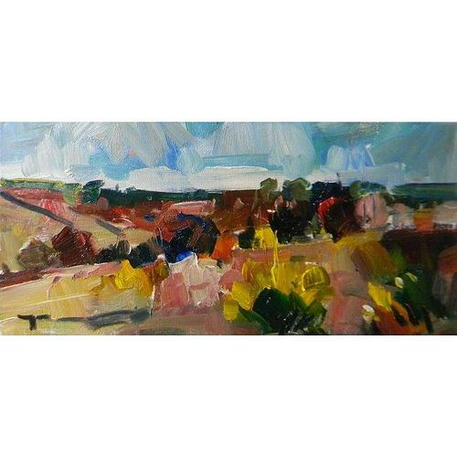 Expressionism Landscape Panorama Coa Painting