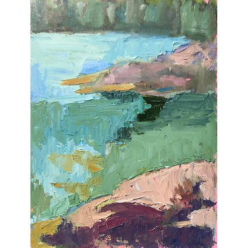 Contemporary Landscape Painting of Maine