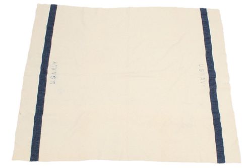 WWII U.S. Navy Wool Medical Blanket 1939-44
