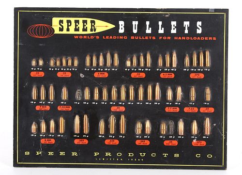 Speer Bullets Ordinance Display Advertisement