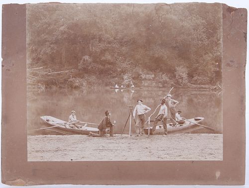19th Century Original Survey Team Photograph