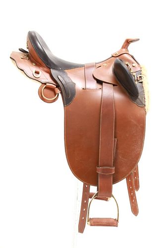 Australian Stock Saddle c. Late 1900's