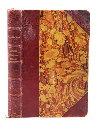 1859 Le Comte De Raousset-Boulbon Book