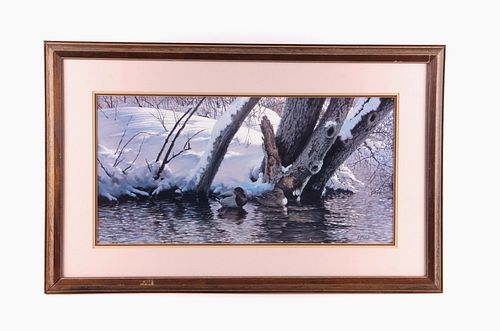 Brightwater's Creek by Guy Coheleach Lithograph