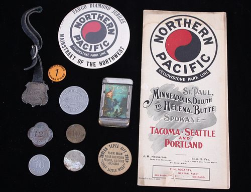 Montana Trade Token & Northern Pacific Collection
