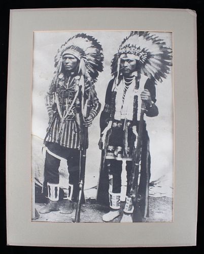 Photograph of 2 American Indian Chiefs