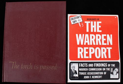 The Torch Is Passed & The Warren Report JFK Books