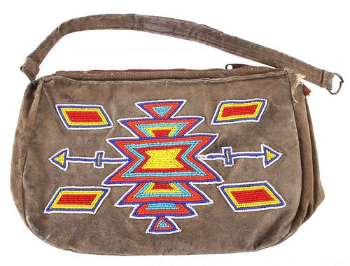1950's Souvenir Native American Beaded Purse
