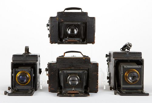 Grp: 4 Early Folmer Schwing/Kodak Cameras