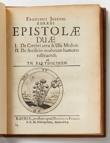 Giuseppe Francesco Borri "Epistolae duae" 1669