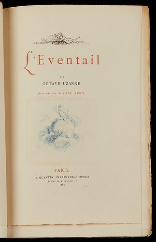 Grp: 2 Octave Uzanne 1st Editions