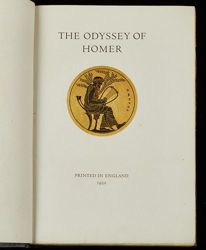 First Edition The Odyssey of Homer, tr. T.E. Lawrence 1932