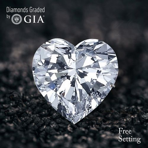 2.71 ct, D/VS1, Heart cut GIA Graded Diamond. Appraised Value: $85,300 