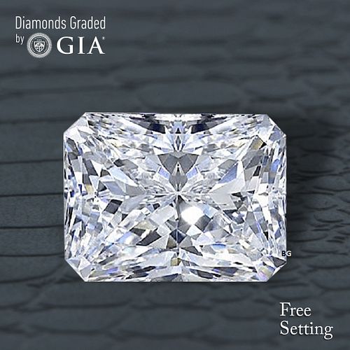 3.70 ct, D/VS1, Radiant cut GIA Graded Diamond. Appraised Value: $184,500 