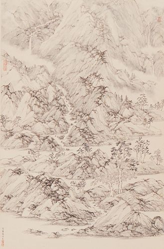 Hanging Scroll Painting - Arnold Chang 1998