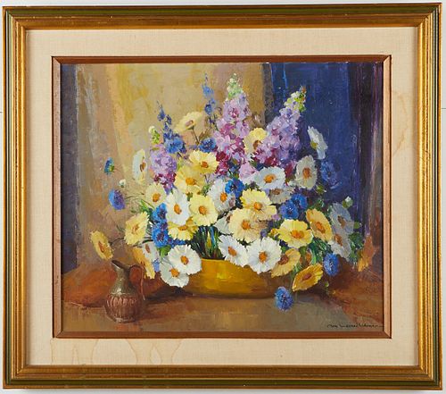 Nell Walker Warner Still Life Painting Flowers