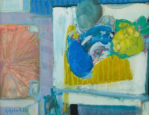 Gabriel Godard Abstract Painting
