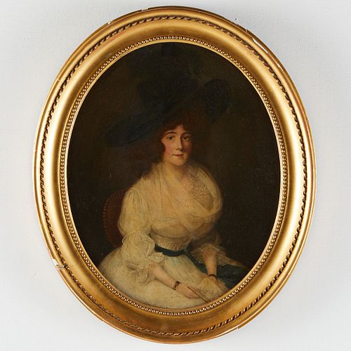 English School Portrait of a Woman 18th c.