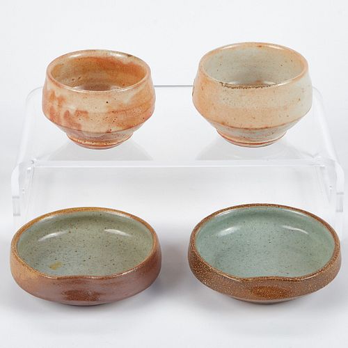 Grp: 4 Randy Johnston Studio Pottery Bowls