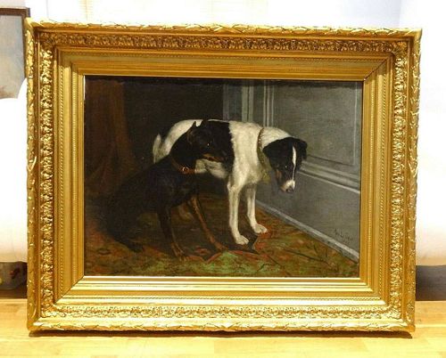 Huge 19th Century French Jack Russell Manchester