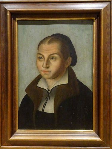 16th Century German Portrait The Wife Of Martin Luther