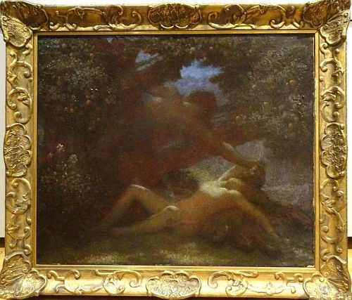 Large 19th Century French Daphne & Apollo by Henri